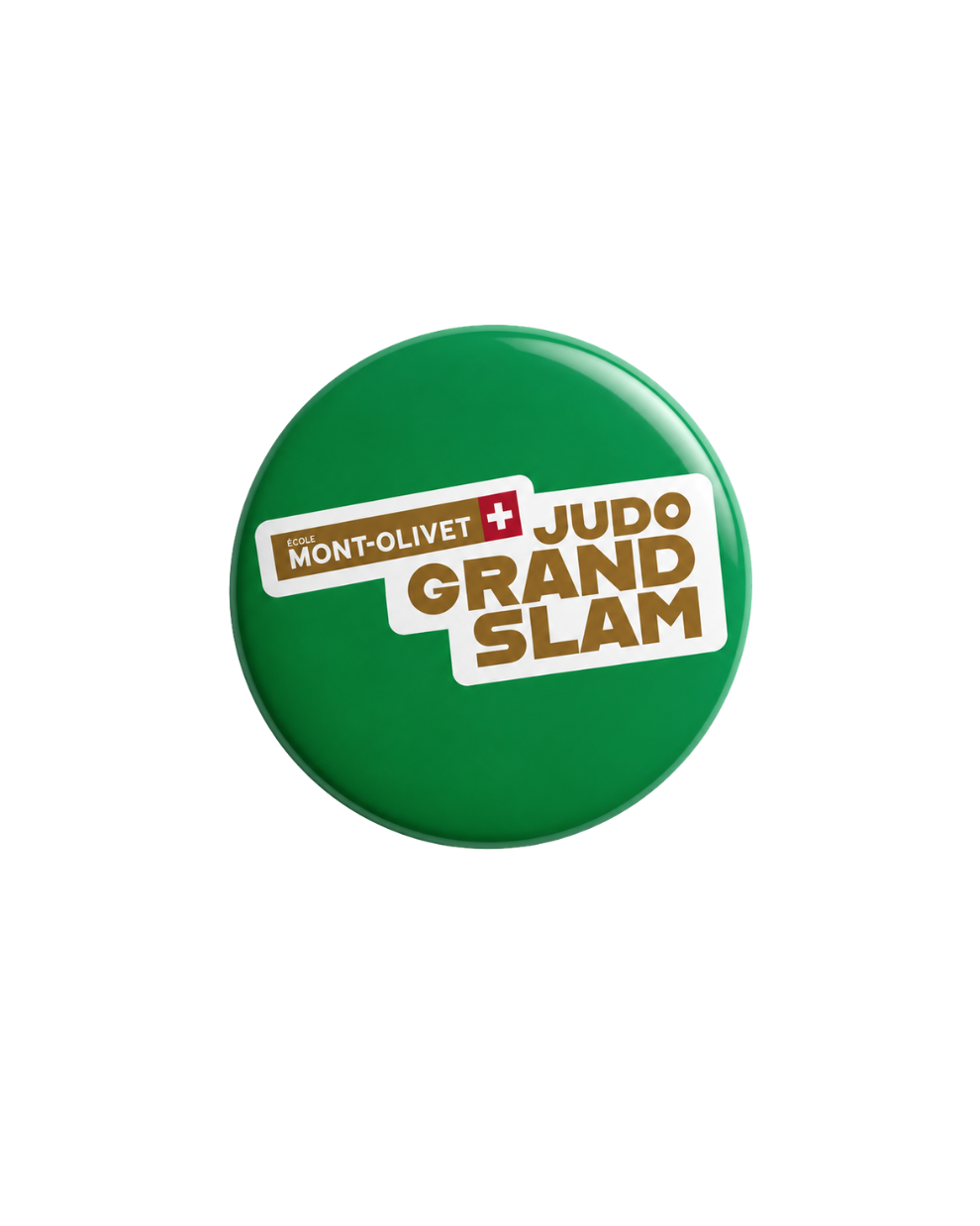 Badge rond vert