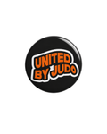 Badge rond noir