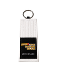 Porte Clef ceinture blanc