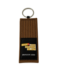 Porte Clef ceinture marron