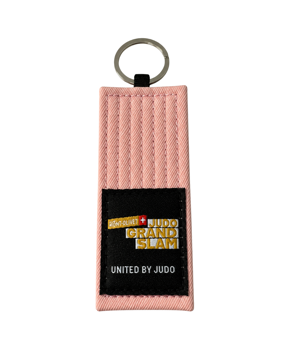 Porte Clef ceinture rose