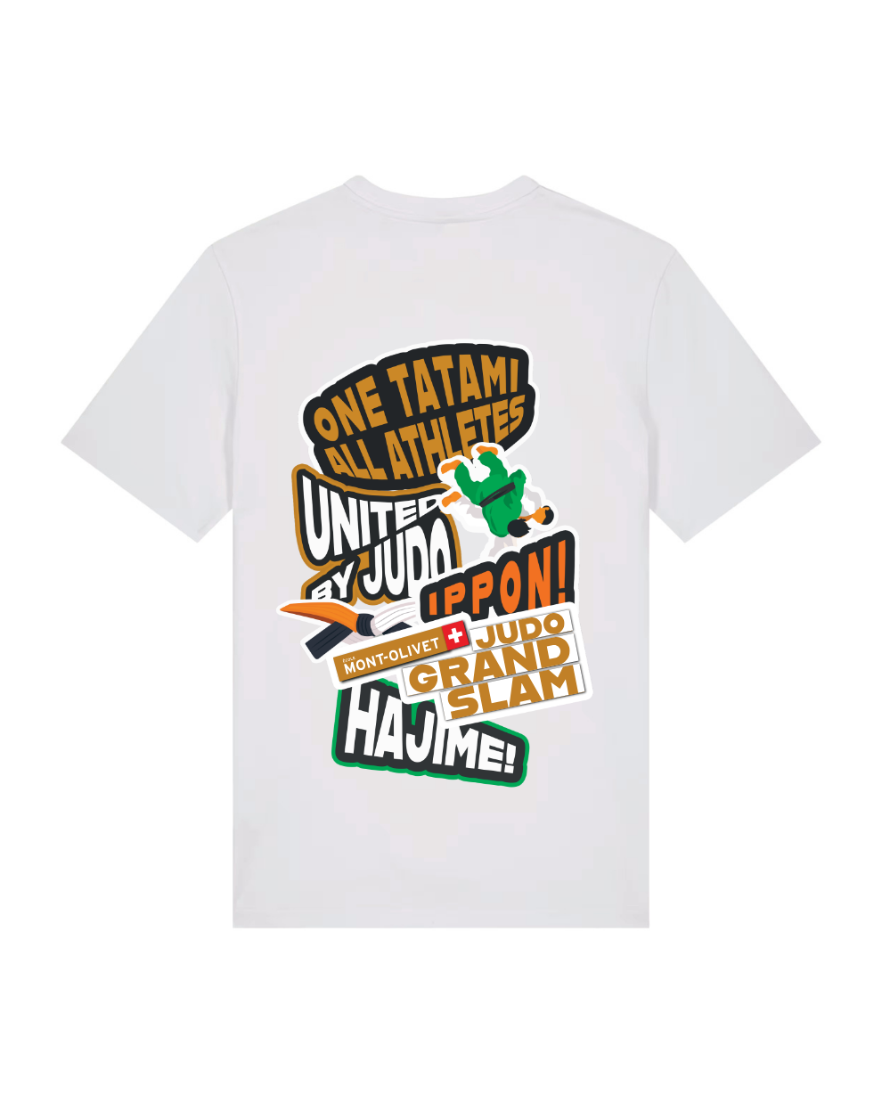 United T-shirt unisexe blanc