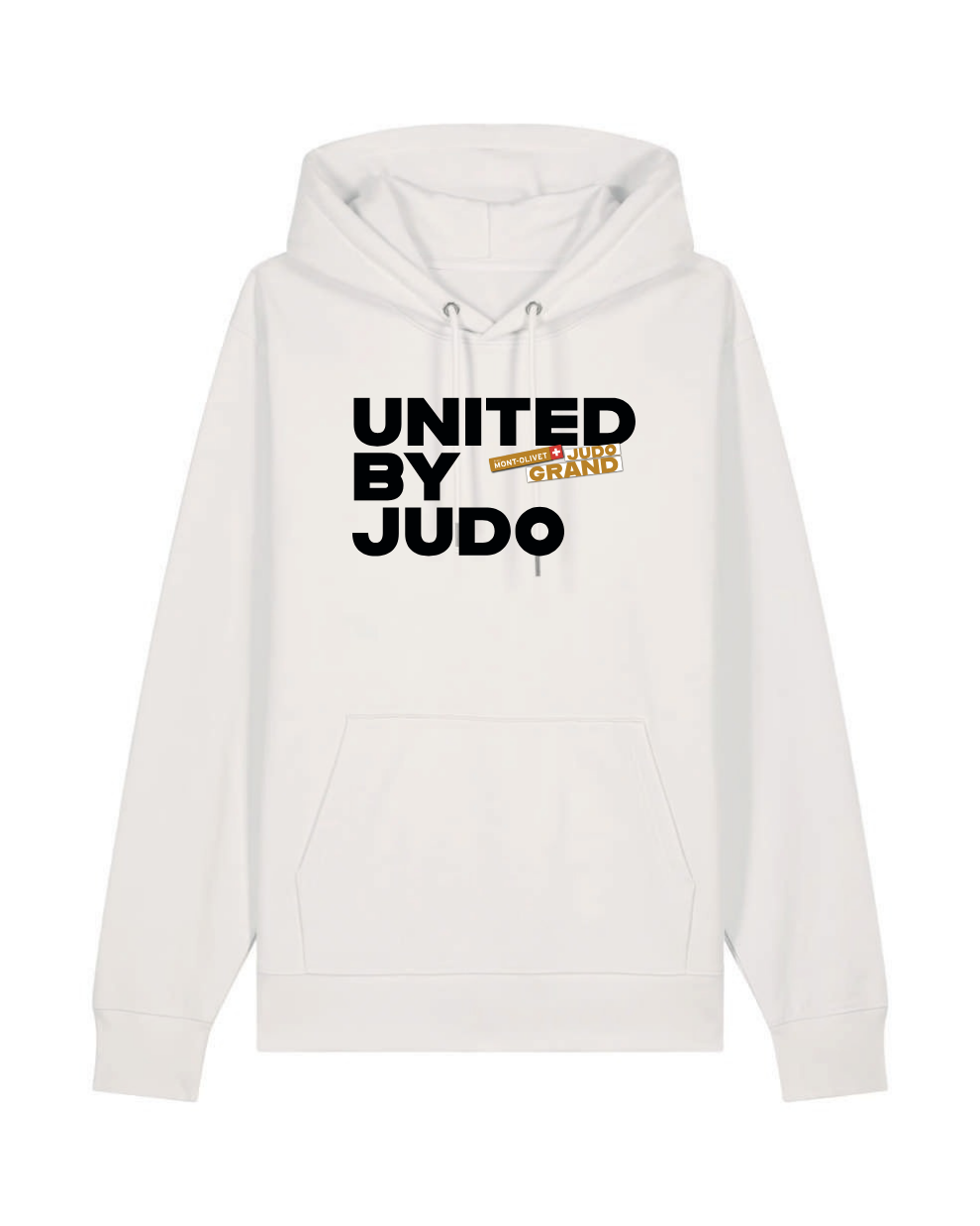 United Hoodie unisexe off white