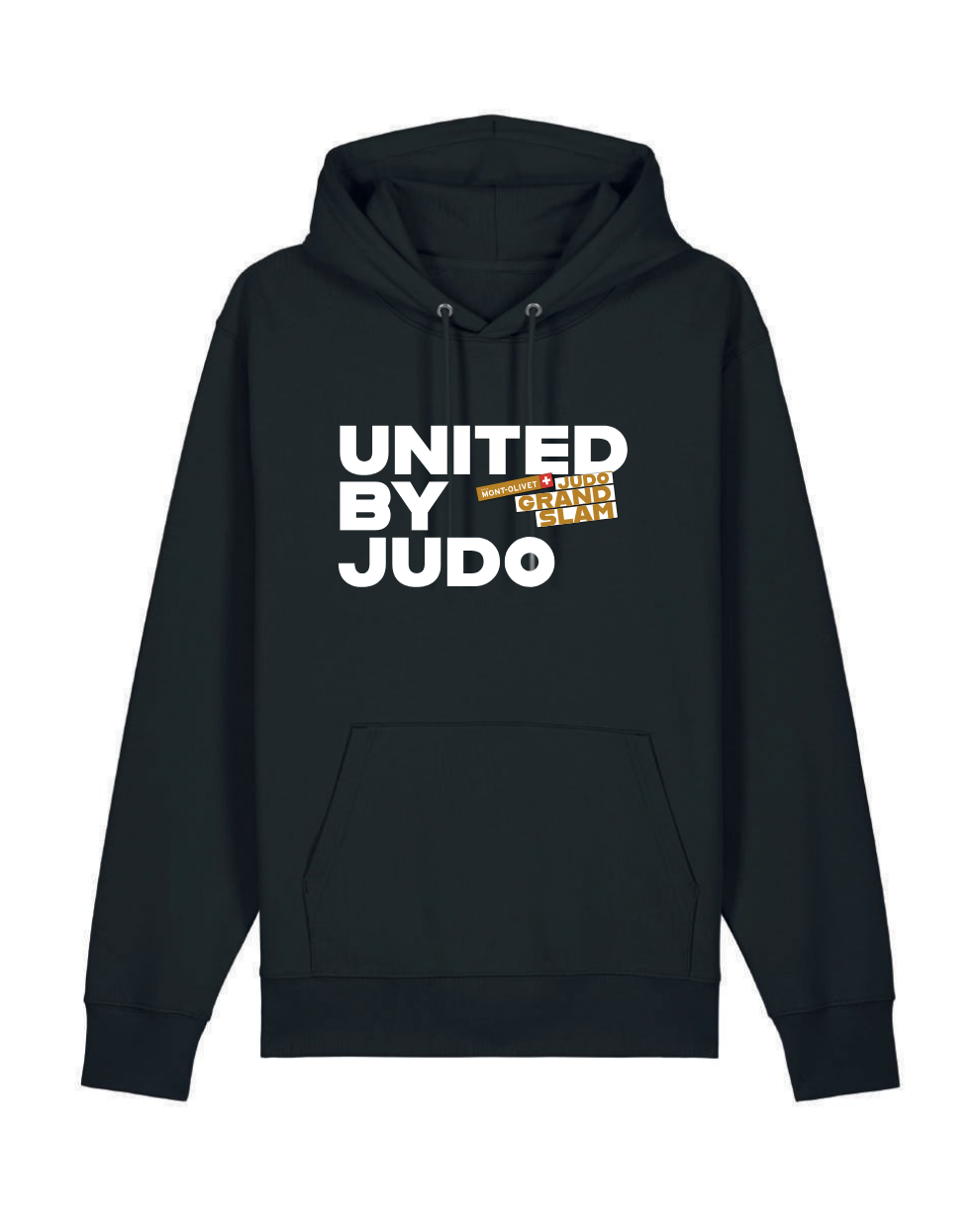 United Hoodie unisexe noir