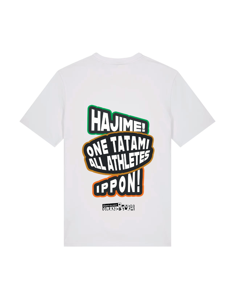 One Tatami T-shirt unisexe blanc