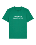 One Tatami T-shirt unisexe vert