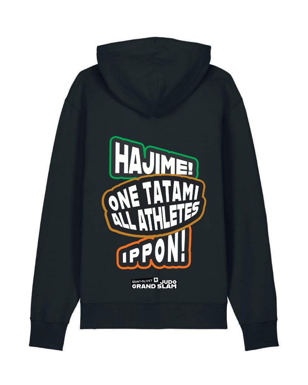 One Tatami Hoodie unisexe noir