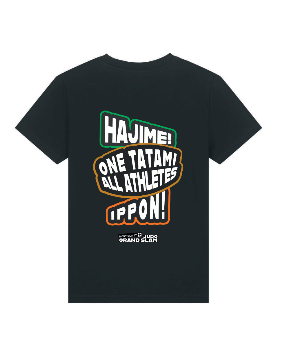 One Tatami T-shirt enfant noir