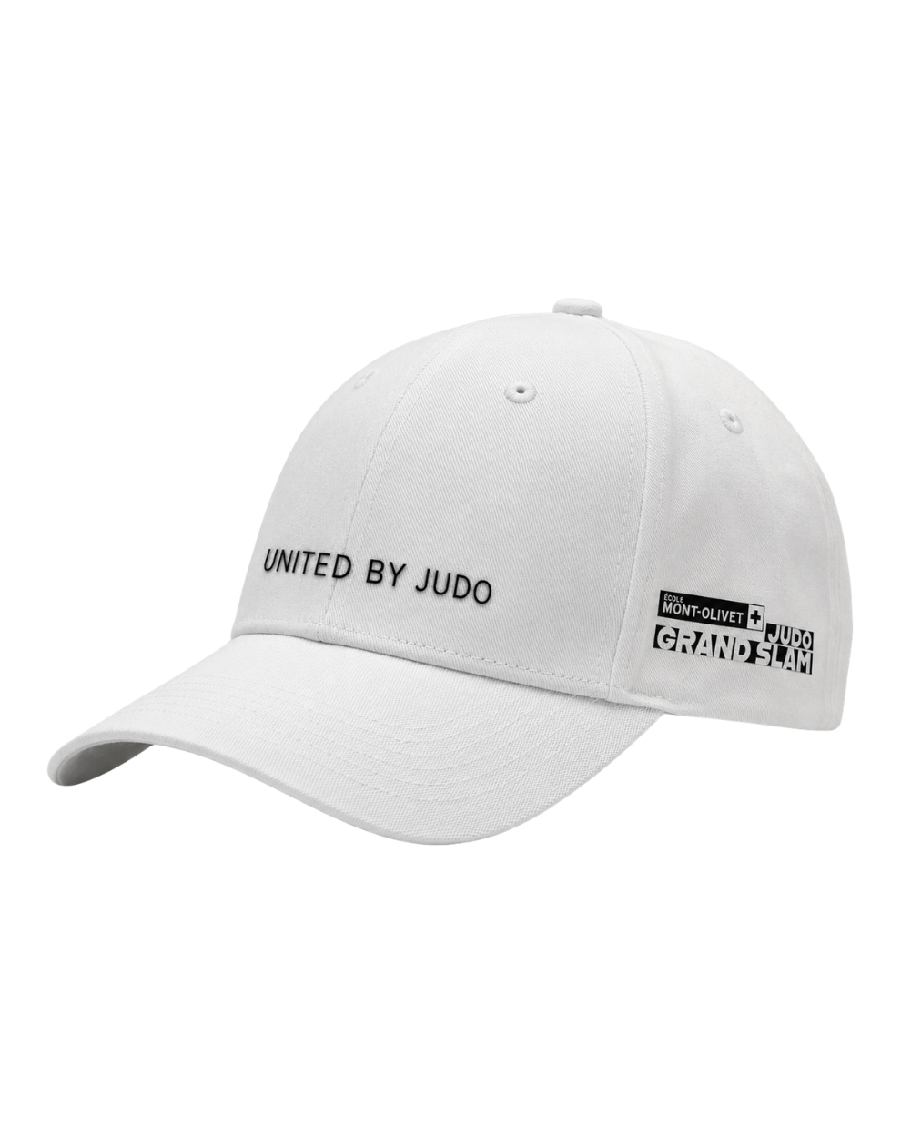 United Casquette adulte blanche rubber 3D
