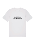 One Tatami T-shirt unisexe blanc
